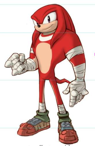 so much discussion about blue arm vs peach arm sonic but never any discussion over red stomach knuckles vs peach stomach knuckles smh