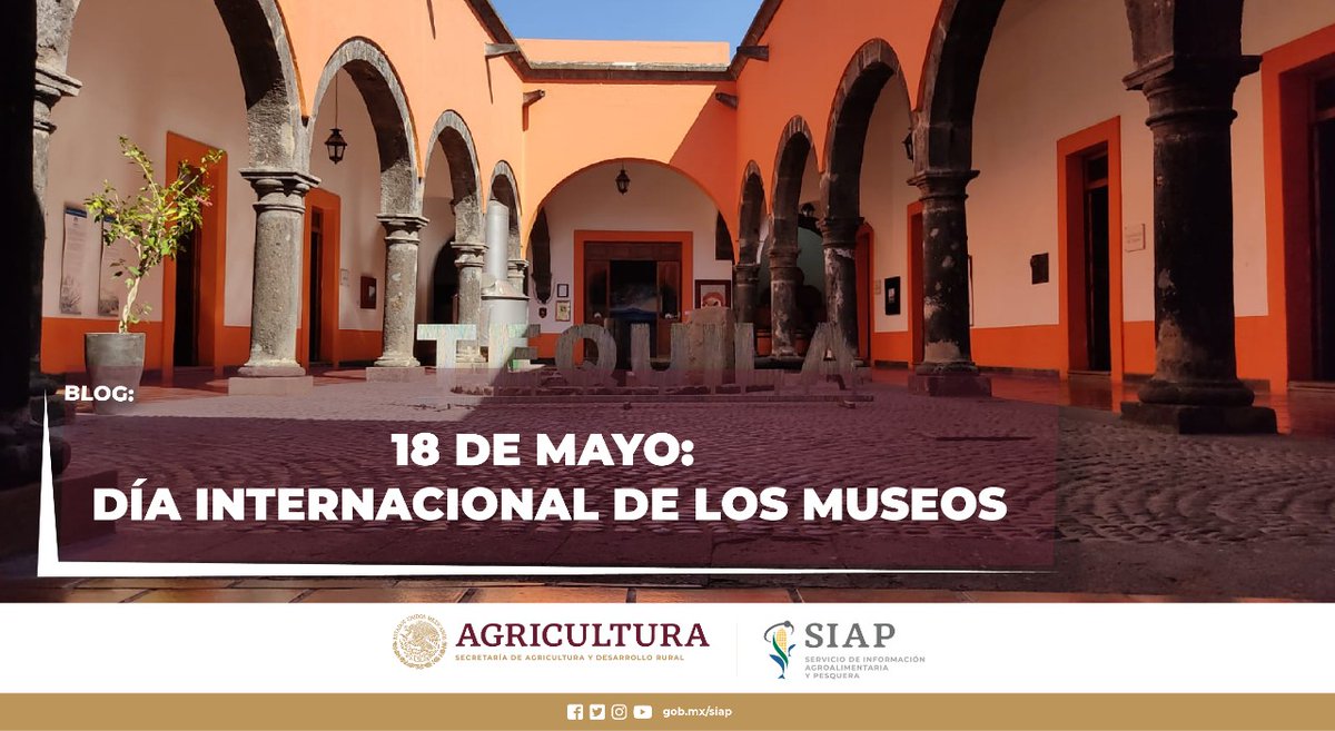 DGSIAP_Mx's tweet photo. #BlogSIAP La inclusión del #patrimonioalimentario a los acervos de los #museos promueve la valorización de los productos locales, potencializa su socialización y refuerza la asociación con la localidad donde se sitúa.
Lee: https://t.co/jcWoOTdYst
#DíaInternacionldelosMuseos https://t.co/xGoXnCF1Ac