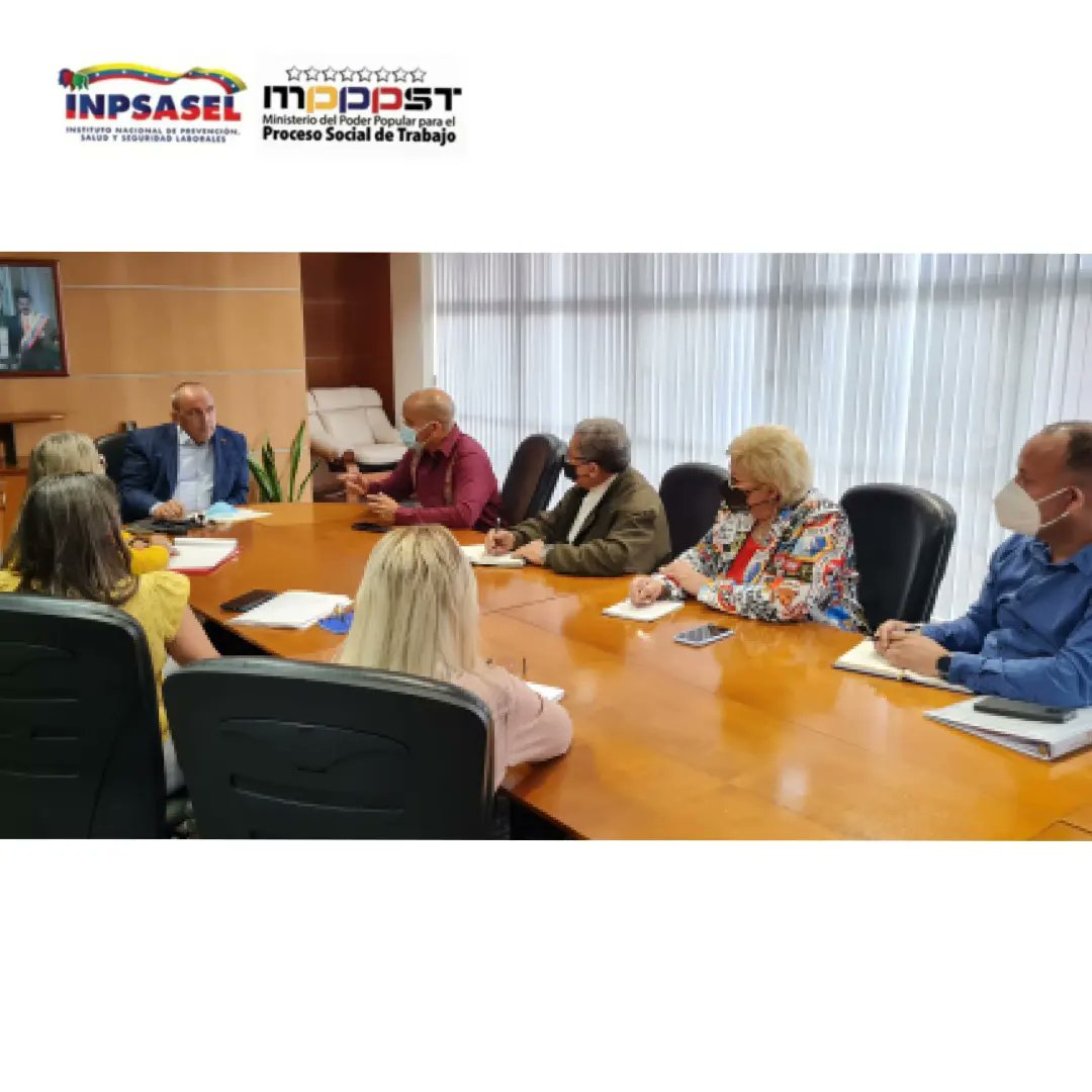 Inpsasel_vzla (@inpsasel_vzla) on Twitter photo El día de hoy se realizó una reunión donde se establecieron los nuevos lineamientos para seguir cumpliendo con las instrucciones dadas por el Pdte. <a href="/NicolasMaduro/">Nicolás Maduro</a>. Donde se contó con la participación de las Viceministr@s, Director@s y presidentes de los entes del <a href="/MinTrabajoVE/">Min. Proceso Social de Trabajo</a>, El día de hoy se realizó una reunión donde se establecieron los nuevos lineamientos para seguir cumpliendo con las instrucciones dadas por el Pdte. <a href="/NicolasMaduro/">Nicolás Maduro</a>. Donde se contó con la participación de las Viceministr@s, Director@s y presidentes de los entes del <a href="/MinTrabajoVE/">Min. Proceso Social de Trabajo</a>,