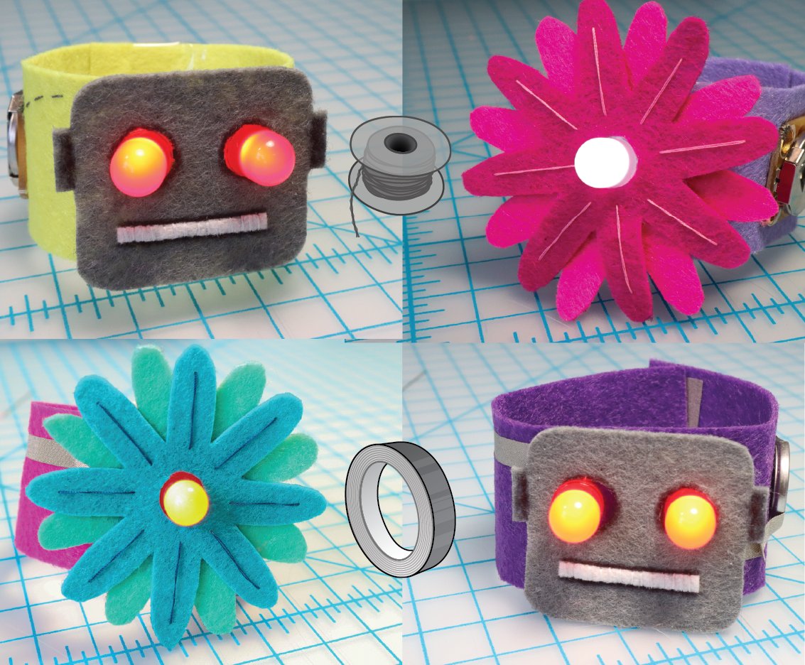 New eBook alert! We just published a free "Getting Started With Wearables" eBook! Learn how to make light up clothing using thread or tape!

browndoggadgets.com/pages/ebooks#w…

#stem #edtech #maker #makerspace <a href="/dailystem/">dailySTEM Chris Woods</a> <a href="/GiftedTawk/">Julia's #STEAMing up Learning!</a> #stemed #edtechchat #librarians