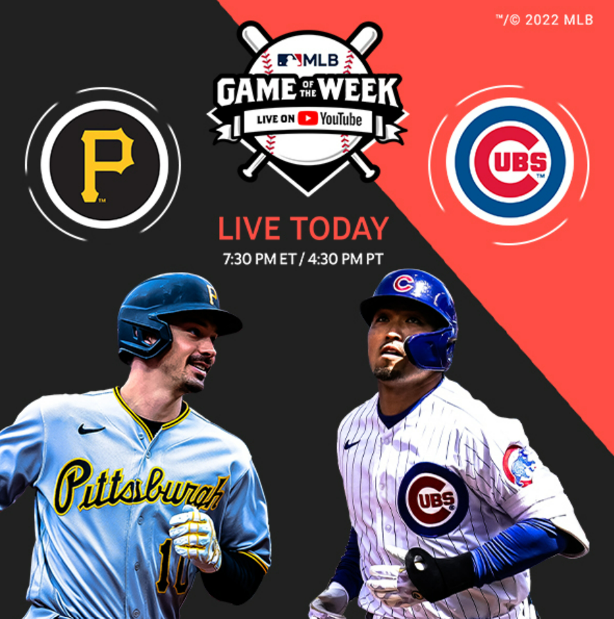 MLB on Twitter "Live now on our YouTube channel, the Pirates are