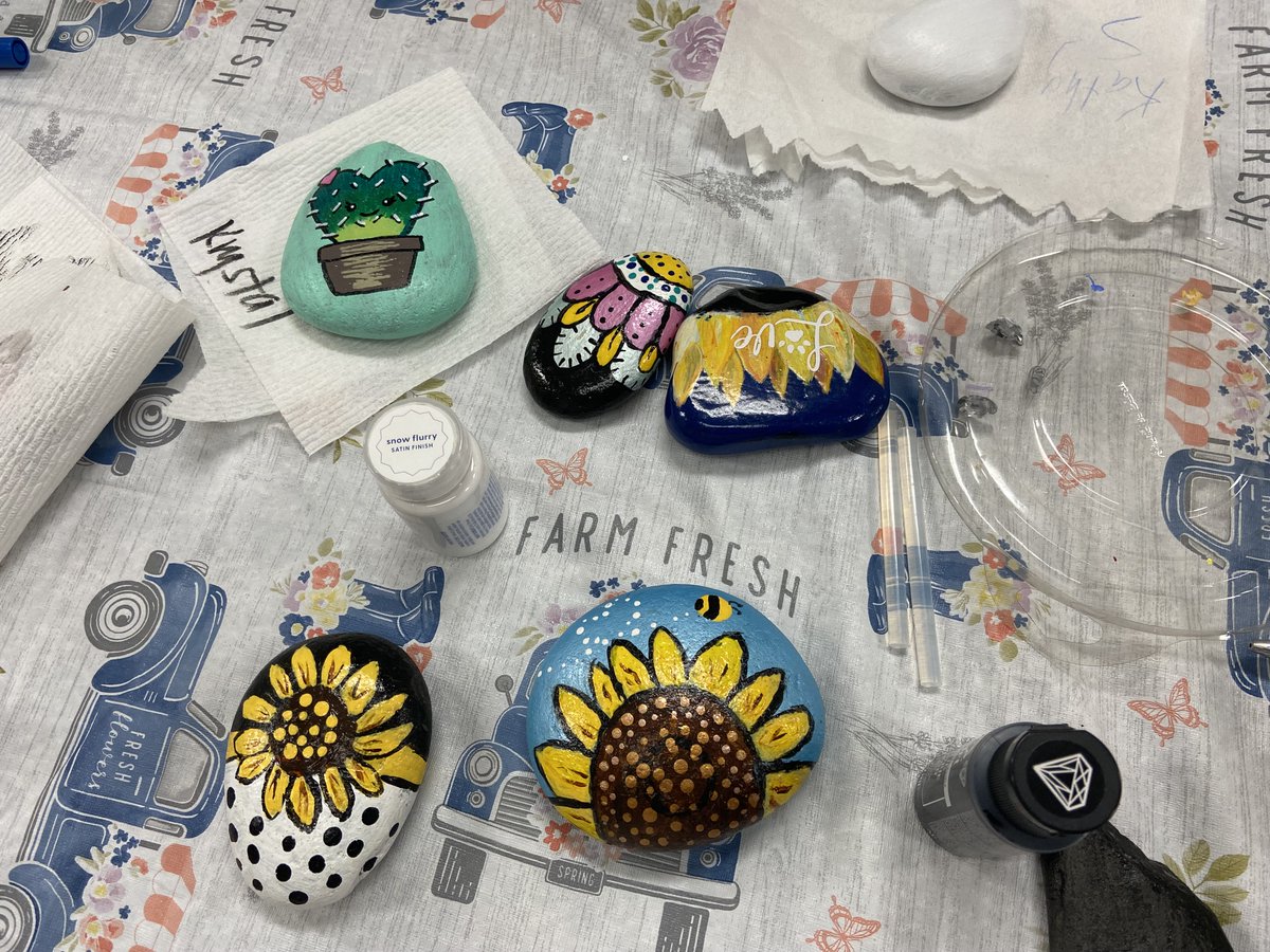 SDCCD's tweet photo. In honor of Classified Professionals week, employees at our District Office were treated to lunch and rock painting today.
#classifiedprofessionals https://t.co/ToZVfgujrI