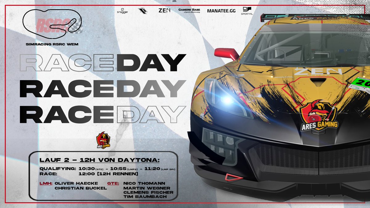 Wie viele Runden schafft man in 12h auf dem International Speedway von Daytona 🇺🇸? 🤔

👀 youtube.com/c/RealSimRacin…

#AhuAres 🏆