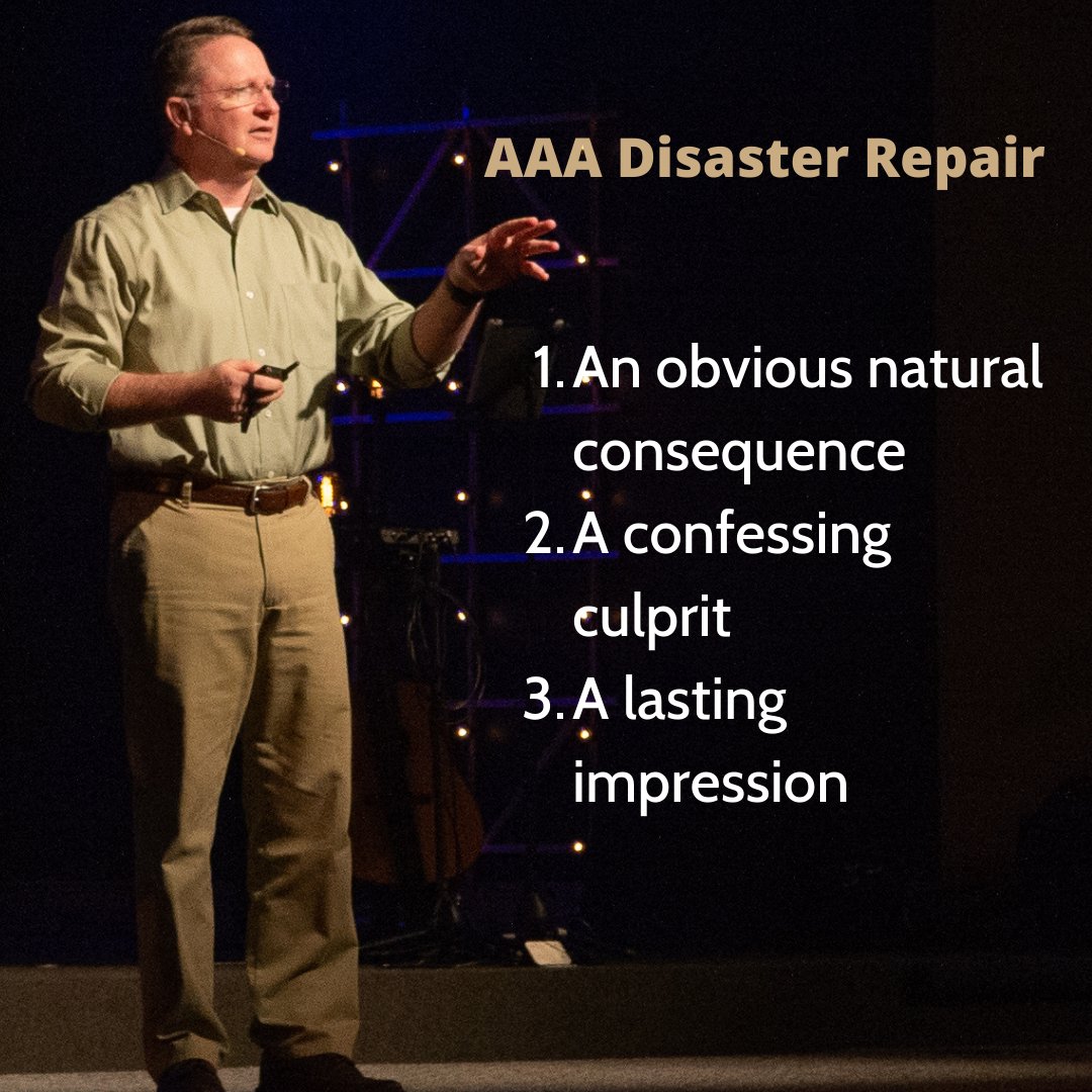 friscobible's tweet photo. Joshua 7:1-26 perfectly demonstrates the principle of AAA Disaster Repair!
What was your takeaway from last week's sermon? If you missed it you can always catch up on the website or in the myFBC app!
https://t.co/XoAvFn6Rt3
#undauntedfbc #sermon #takeaway https://t.co/g4OUCkmIgN