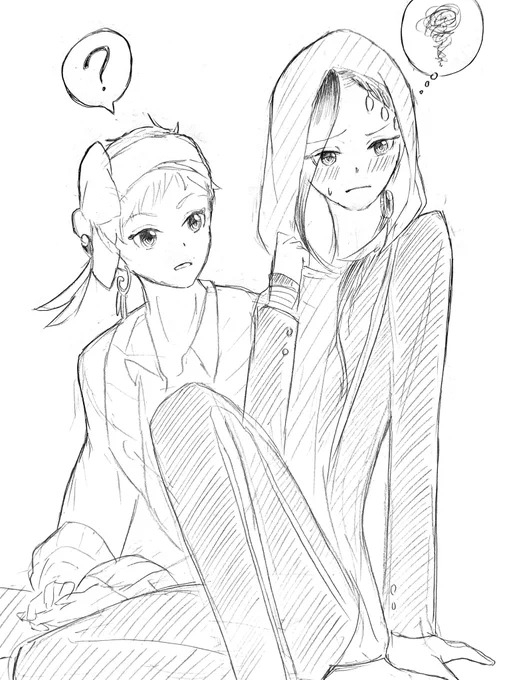 552日目、朝40分間描きました!

A「出た!寮長に不意打ちで褒められてツンデレ全開しているバイパーだ!」
B「寮長あれ絶対気づいてないですね…」
C「いい加減早くくっついてくれ」
D「バイパァァアアアアアアッッッ!」

🐍(………お前ら覚えてろよ)

※☀️🐍前提、n番煎じでも描きたかった 