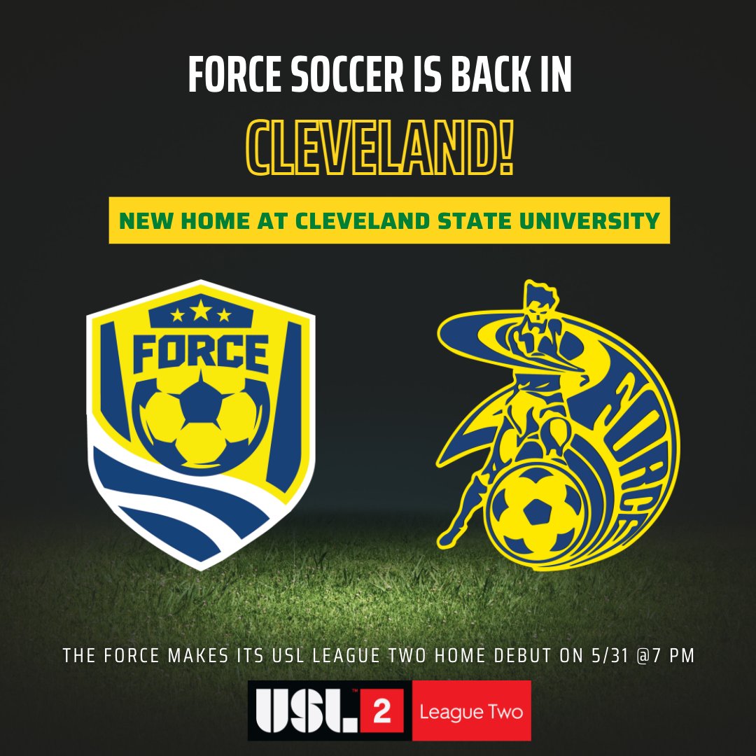 Cleveland Force USL tweet media
