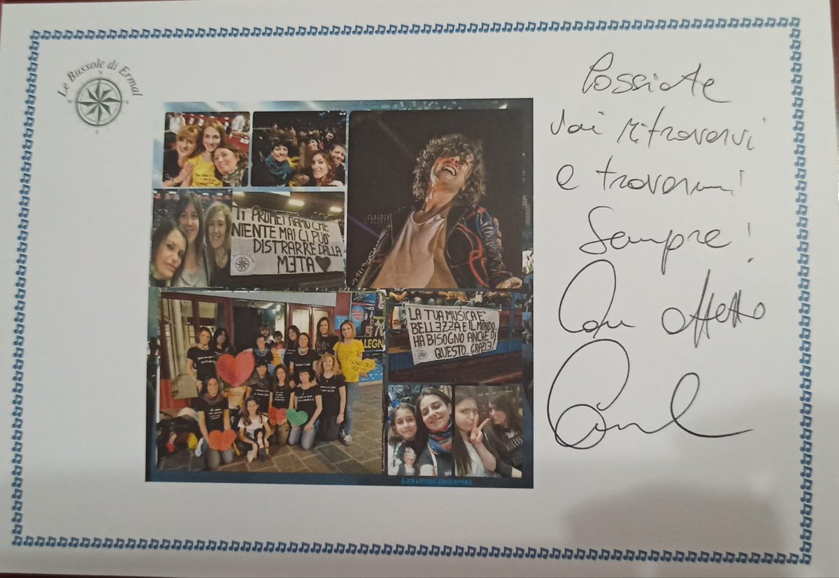 NolgoErika's tweet photo. Grazie alle mie amiche #bussole per il bellissimo regalo ma soprattutto grazie a te @MetaErmal per la bellissima dedica SEI DA PROTEGGERE 💚 https://t.co/6FXftv1RKI