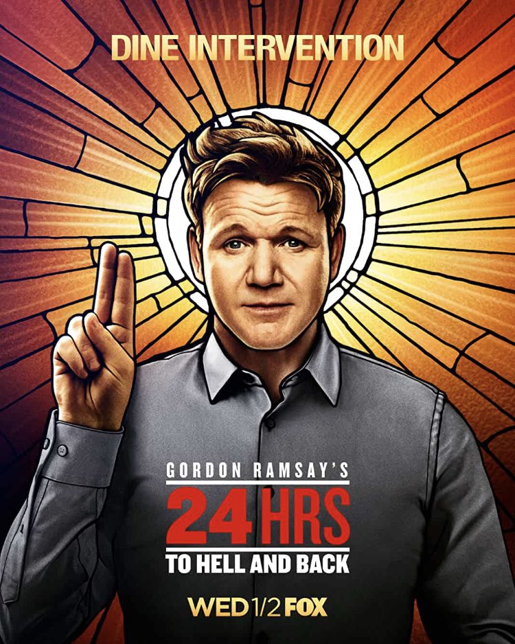 Tonight’s series: Gordon Ramsay’s 24 Hours to Hell and Back https://t.co/ogKud9BNfQ