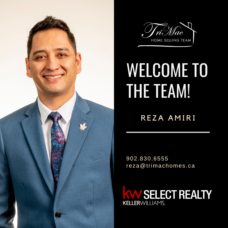Here we grow again! ✨ We are excited to welcome Reza Amiri to the TriMac Home Selling Team!! 

reza@trimachomes.ca
902.830.6555

#trimachomesellingteam 
#kwselect
#halifaxrealestate
