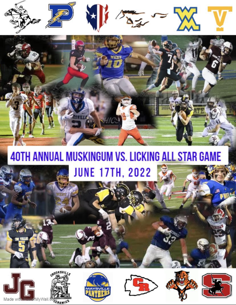 Jack Anderson Stadium is hosting the MV/LV All Star game this year! Kick off is set for 7pm in Dresden 🏈 #DVTV #PTP