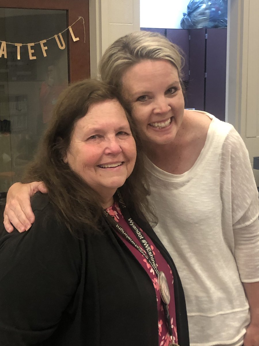 Today Room 303 celebrated Mrs. Casey and her retirement! She has been the heart of Wyandot since opening and has spent years making reading magical for the students in Lakota. Tears in many students eyes were a testament to the love she has created in this space💗 #weshinebright