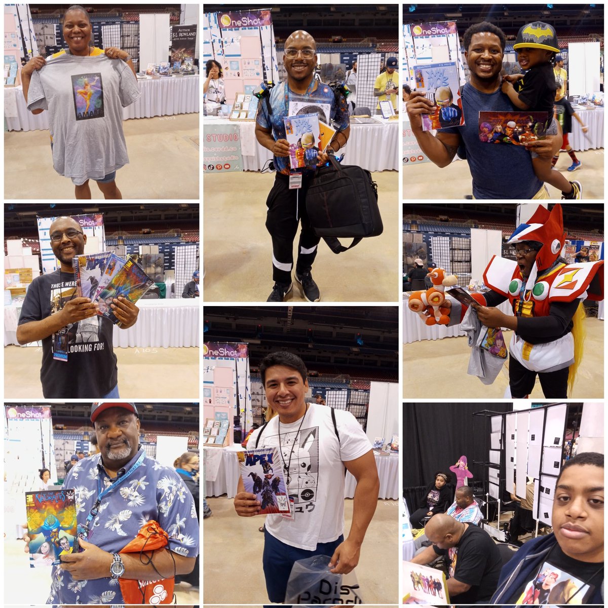 3bcomics's tweet photo. Had a great time at #Fanexpostlouis https://t.co/hH2MwbRDSp