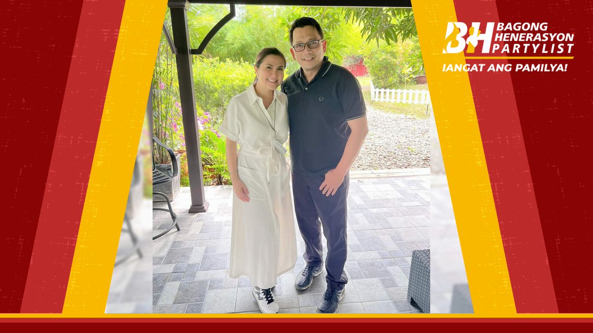 BH_Partylist's tweet photo. Basta serbisyo publiko ang pag-uusapan at mga programang para sa kapakanan ng ating mga kababayan, laging naka-support sa atin si #MrPublicService Kuya Daniel Razon.
Maraming salamat po sa lahat ng tulong at suporta.
#BHBagongHenerasyonPartylist #AksyonerangKongresista https://t.co/kKGLFJf7SX