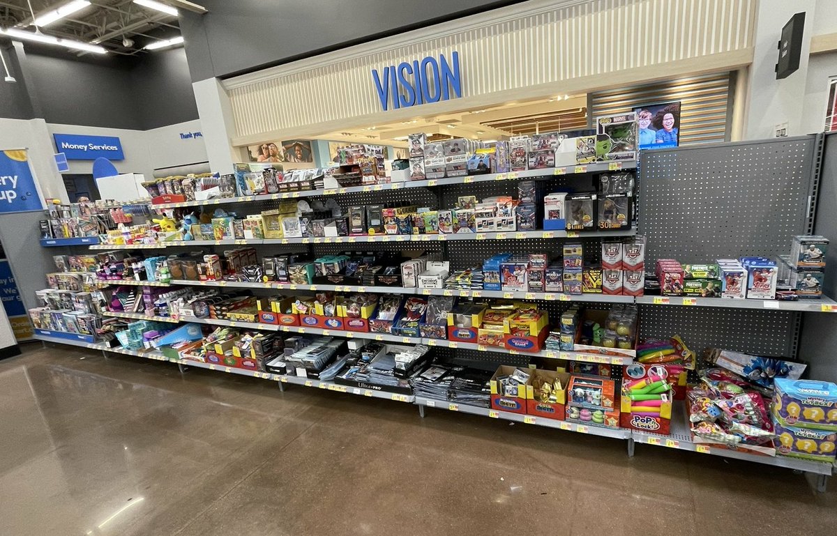 This weeks Wal-Mart restock.

*photo credit @RoMe2418
