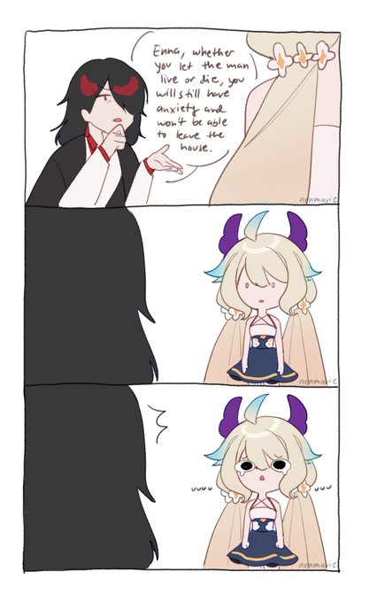 collab left me wheezing for 3hrs straight #Palouette #EnnTheyCry #FulGallery #Akurylic #Artsuki 