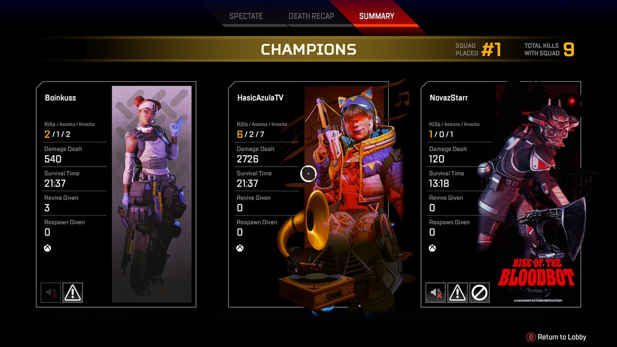Best ive done all season so far in pubs. Got my 2.5k badge on wattson even with hella lag <a href="/PlayApex/">Apex Legends</a>