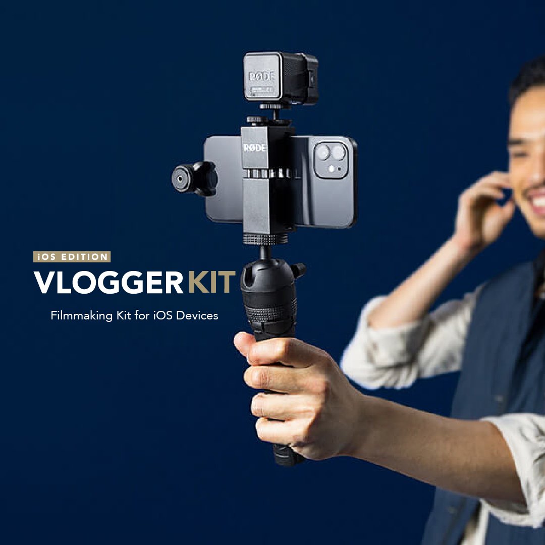 rodemic_japan's tweet image. モバイル端末での撮影をレベルアップしよう！3.5mm端子、Lightning端子、USB-C端子の3パターンのキットでお手持ちのデバイスに対応。ブイロガーやブイログに興味がある方には最適！

#vloggerkit #rode #ブイログ #ブイロガー #カメラマイク #ビデオマイク #動画撮影 #ブイログ撮影 #ロードマイク