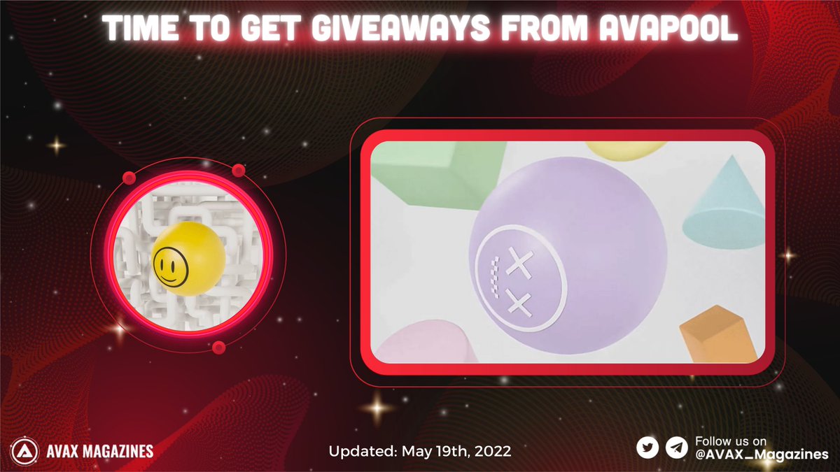 AVAX_Magazines's tweet photo. 🔥BIG GIVEAWAYS TIME ON 4⃣8⃣⏳

🎯Don't forget

Follow👉@AvaPoolFinance &amp; @AVAX_Magazines

❤️Like + 🔁RT &amp; Tag 2👬

 💰2 $AVAX to 2⃣winners!

#AVAX #Avalanche #NFTGiveaway #NFT #GameFi #P2E #NFTCommmunity #NFTs #Giveaways #DeFi https://t.co/HLsI6goUhE