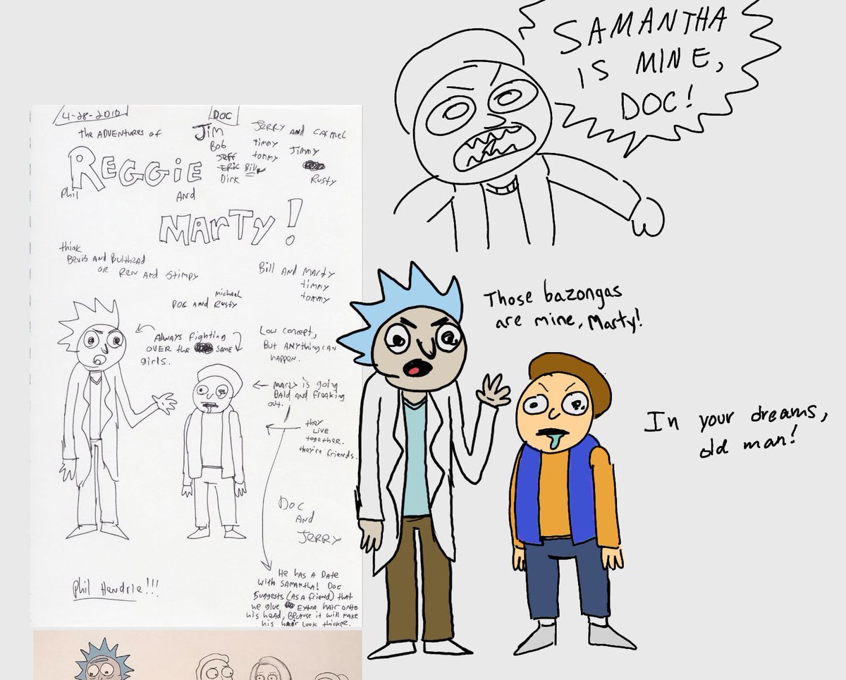 docricksmith's tweet photo. Back in 2021, Nilla and I did some improvised Reggie and Marty shenanigans. You won't be prepared for what happens in this issue! Or will you?🔞 #docandmharti
https://t.co/GthO3G0uCm https://t.co/6Uyq4UetRN