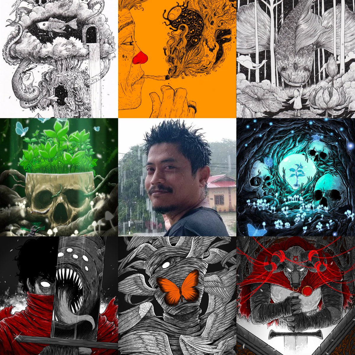 Hi. ♉I'm Rizal ｡◕‿◕｡artist from Malaysia, exploring art created from the infinite of our imagination. Love to put details in every piece but less in colors. Glad to be here with you all in this journey. Thank you so much for all your support.( ◜‿◝ )♡ #nftartist