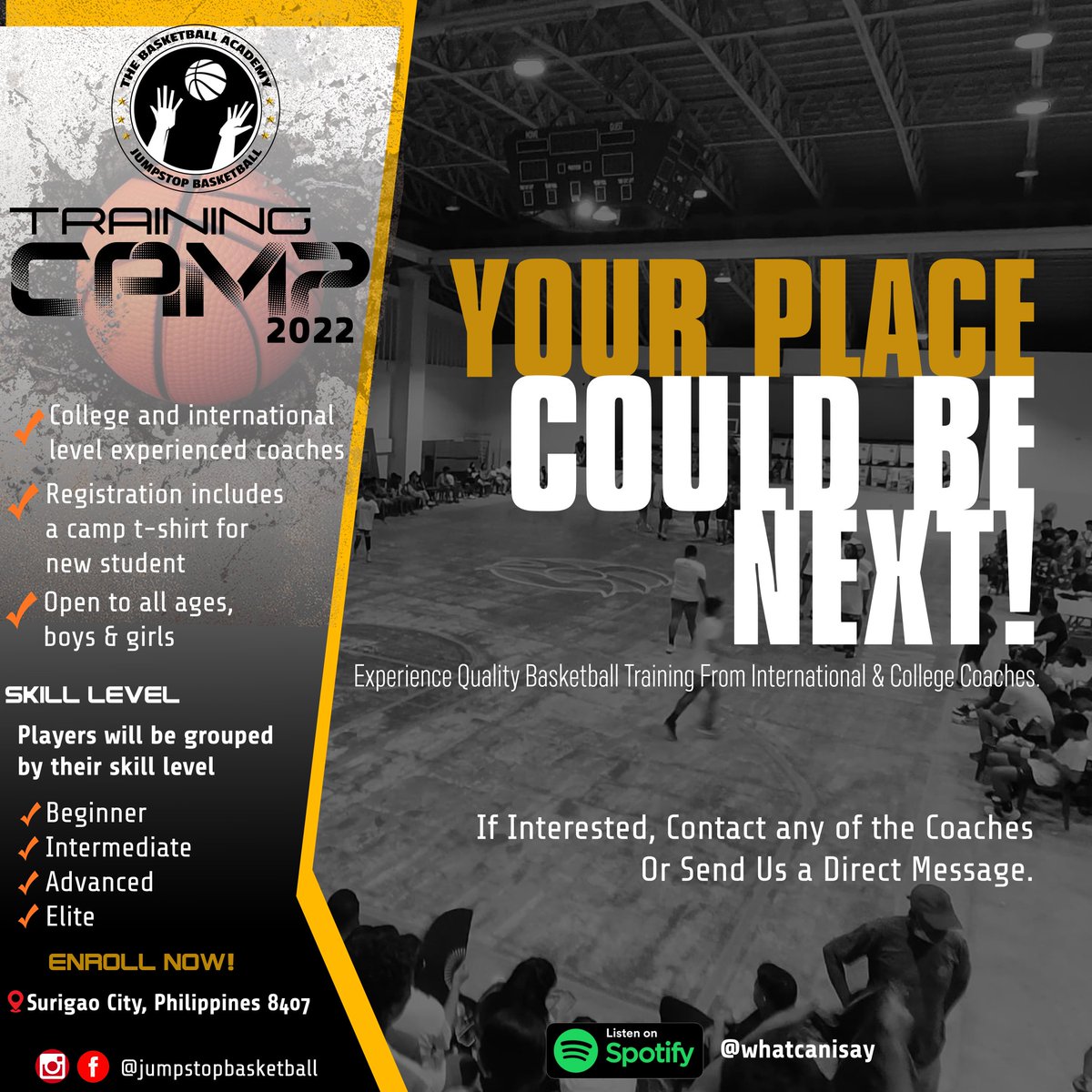Jumpstop2009's tweet photo. #trainforward 🏀 YOUR PLACE COULD BE NEXT!

Experience PRO-Training and Quality at its best.
#righttrainingiseverything
#basketball 
#traininghoops https://t.co/KO2CKxQ36A