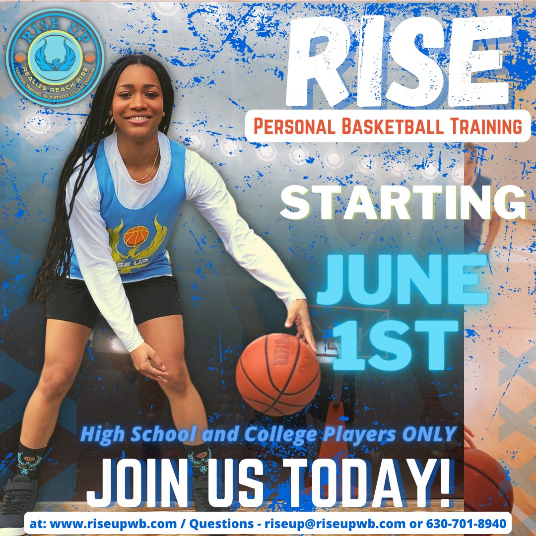 Do you wish to become an all-around player?

High school players do you want to be prepared for the July live period? College athletes, do you wish to hone vital skills in preparation for the upcoming season?

Register and start your work to be GREAT!

riseupwb.com/register/summe…