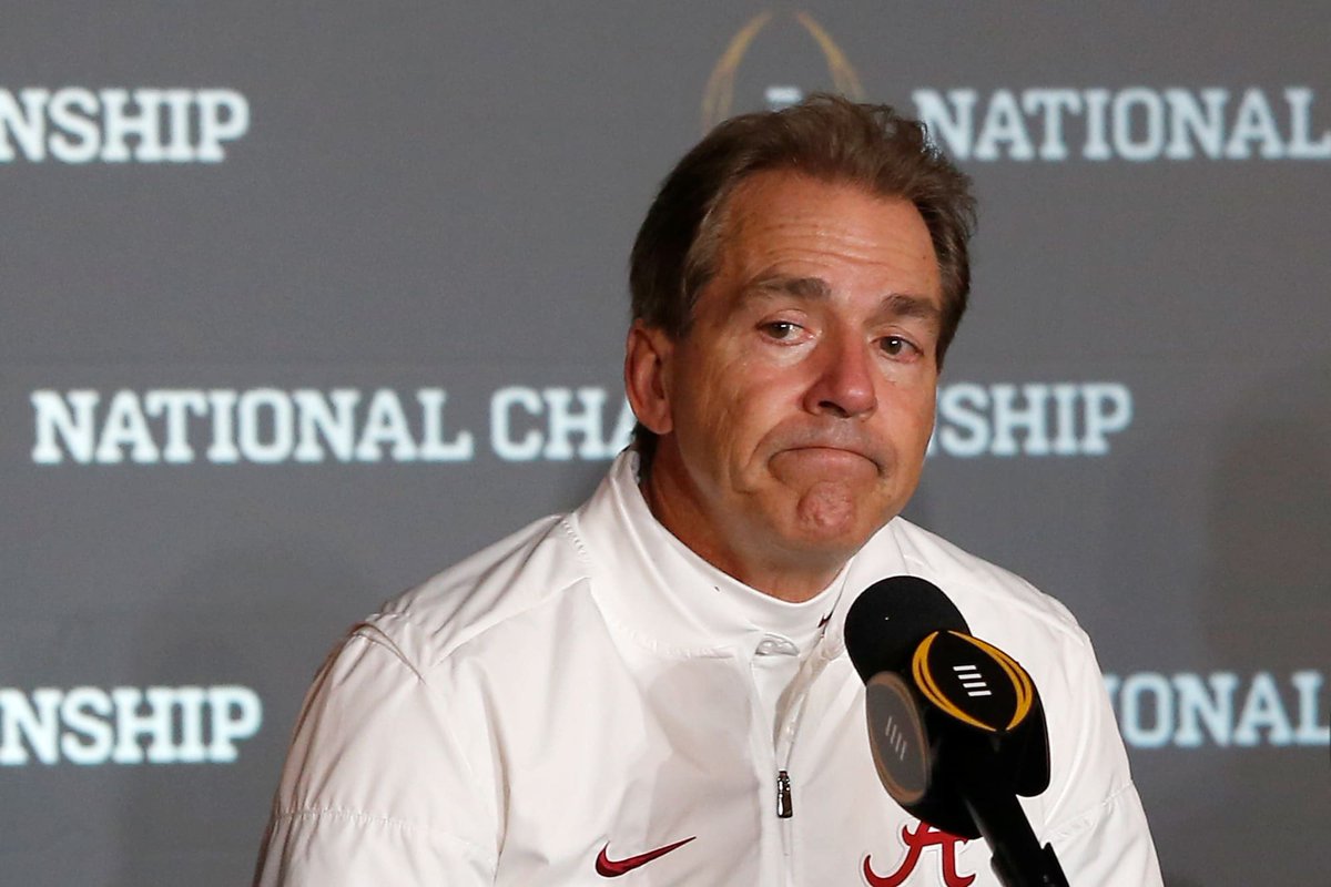 DNjtrenton's tweet photo. Alabama Athletics Budget: $180 Million 
Nick Saban salary: $9 Million 
JSU entire Athletic Budget: $8 Million 
Imaginary JSU Player NIL salary: $1 Million
Deion Sanders’ JSU Salary: $300K

Nick Saban is unwell. https://t.co/ixW4rK2AzG
