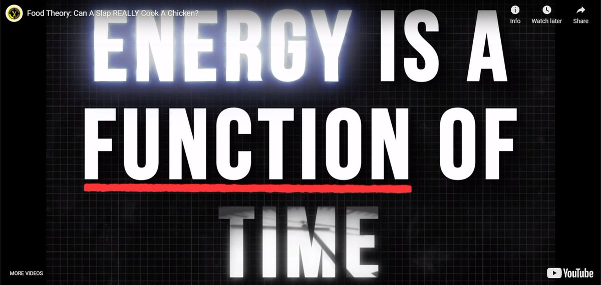 MostlyEnginerd's tweet photo. @MatPatGT I'm behind the ball on this one, but as someone who has taught Thermodynamics as a college instructor, thank you for this, this is a much more difficult concept to teach than you would think and your voice is a valuable addition to the lesson. https://t.co/HyztanB1dQ