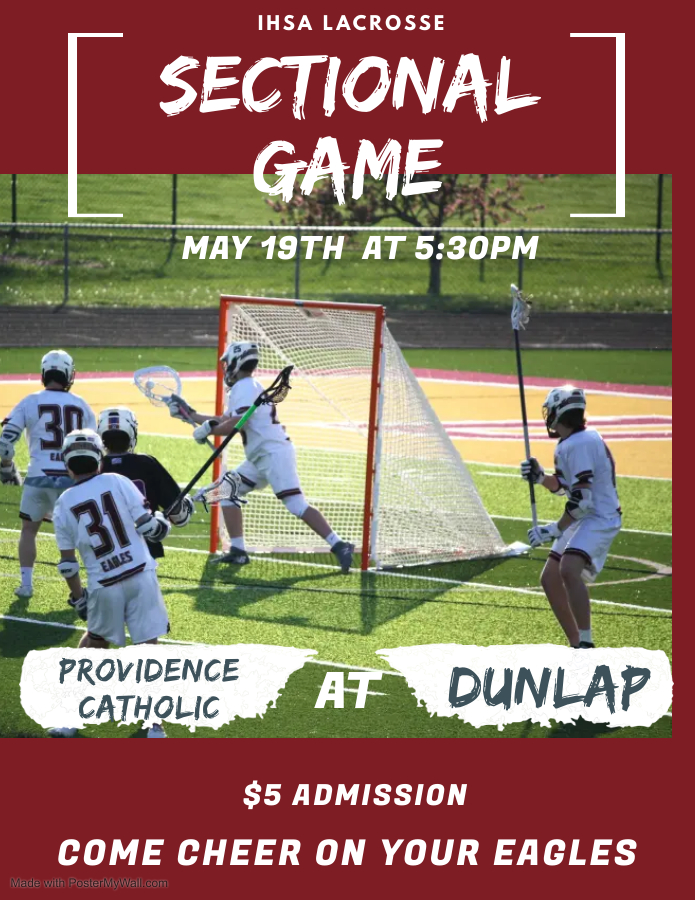 dunlapboyslax's tweet photo. Cheer on the Eagles as they play their first post season game! https://t.co/jGl2bRiyxB