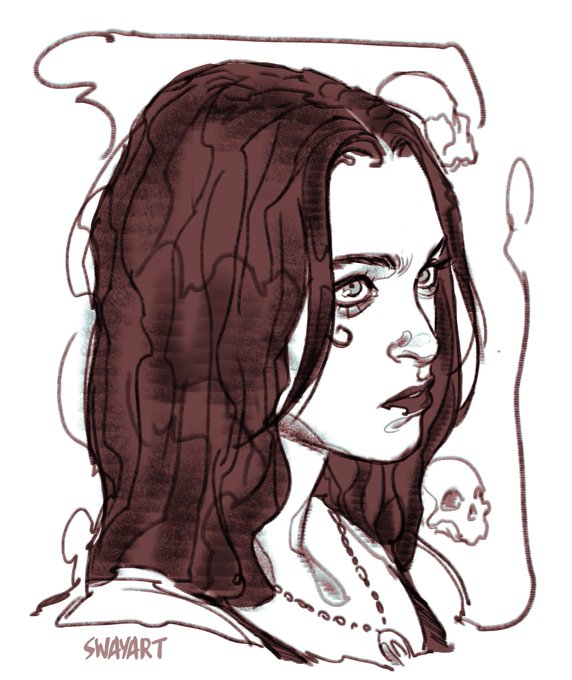 Death sketch for @Wow_no_inv 
