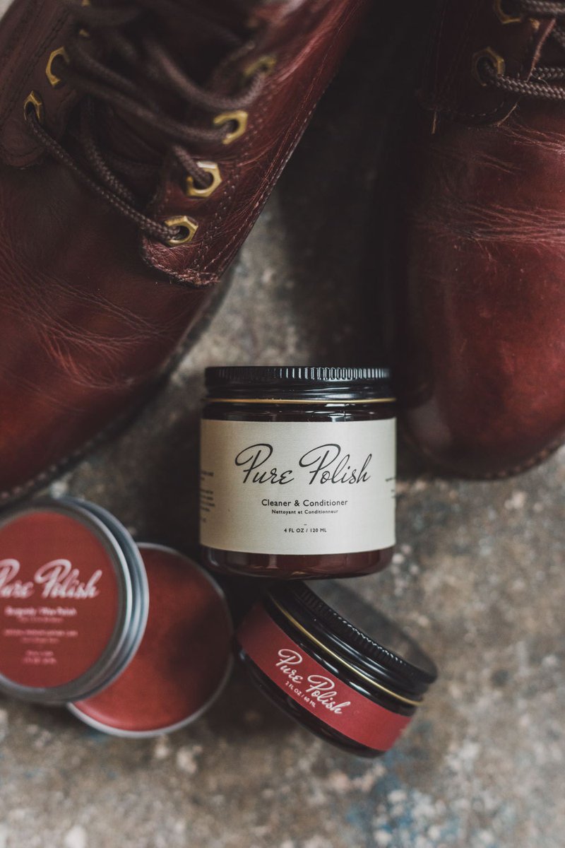 Thanks for the kind words! ★★★★★ "Cleaned up my leather boots so well. I hadn’t polished them in years, and now they look so good!" mindy d. etsy.me/3wADGSP #etsy #clear #leathercleaner #leatherconditioner #shoecleaner #shoeconditioner #bootcleaner #bootconditi