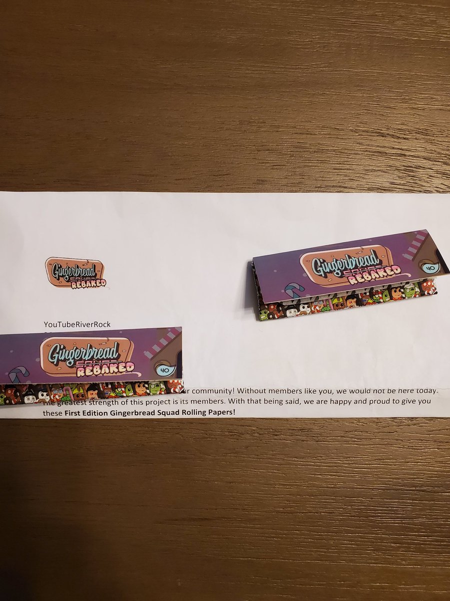 RockHomestead's tweet photo. Yo0oβοΈβοΈ
Huge thanks to @Gingerbreadnft for the gifts and thoughtful letter. π
You already know one of these packs getting put to use. π―
It's a pleasure being a part of the fam. ππΏ
#CNFT #NFT #CNFTs #NFTs #CardanoCommunity #CardanoNFTs #gingerbreadsquad https://t.co/YMZUnbNNqp