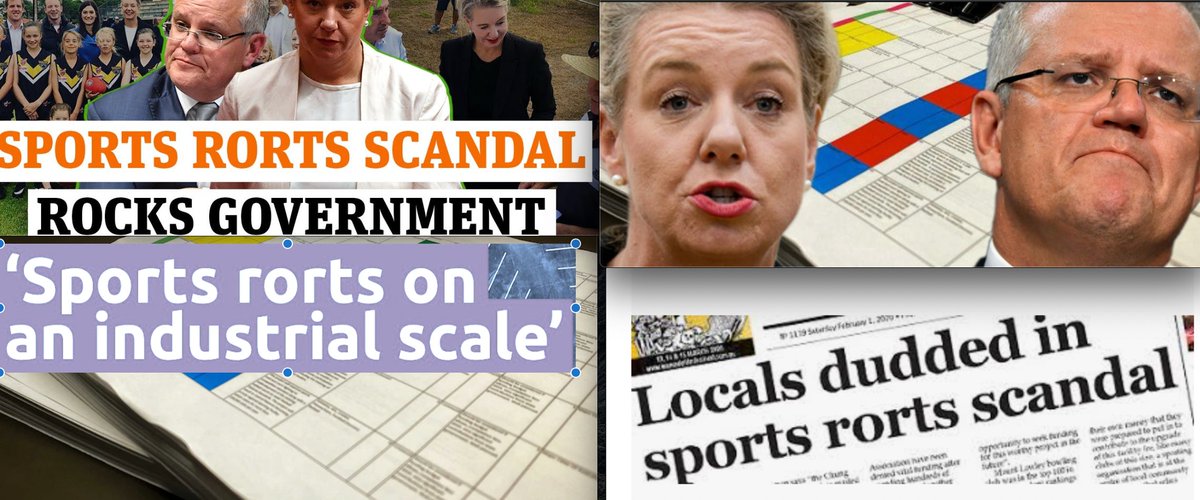 TheMiacat's tweet image. What is pork-barrelling? 

Backgroud to  Liberal parties 'Sports Rorts' Scandal, that just won't go away.
abc.net.au/news/2021-03-1…

#rort #slushfunds #marginalseats #ausvotes #corruption #ausvotes2022 #ausvote22 #AustraliaVotes