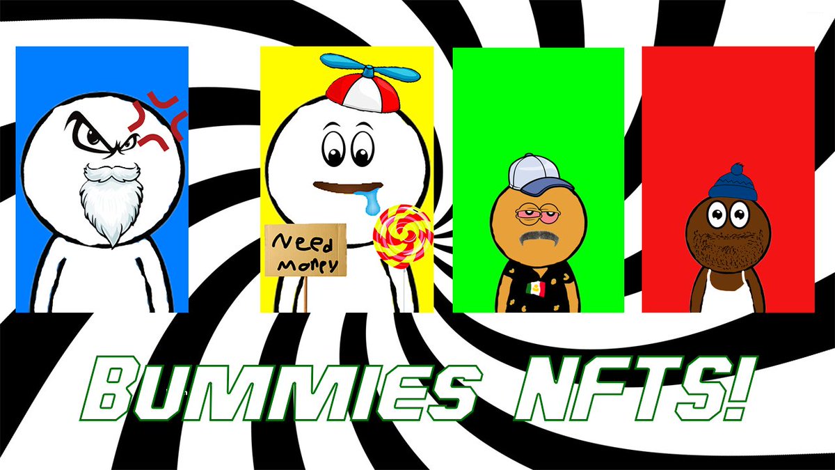 BummiesNFTS's tweet photo. @xFloNFT Check us out 👀 https://t.co/PuuXr0oIvR