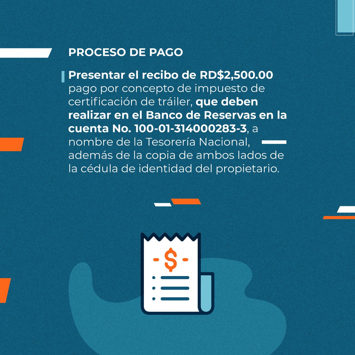 INTRANT_RD's tweet photo. #INTRANTNoticias 📰 | #INTRANT regula remolques, semirremolques y buggys de fabricación local.
📝 Exhortamos a los propietarios de remolques, semirremolques y buggys de fabricación local, iniciar el proceso de documentación en cumplimiento de la #Ley6317. https://t.co/HagflIV3Kp