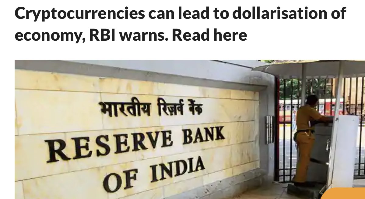 mpriteshpandey's tweet photo. आर॰बी॰आई॰ #cryptocurrency से ज़मीनी लड़ाई लड़ रहा है।अपना अस्तित्व बचना के लिए कौन नहीं लड़ेगा?एक संतुलन की ज़रूरत भी है। इसके लिए प्रगतिशील नियम बनाना ज़रूरी है क्योंकि web ३ क्रांति कोई नहीं रोक पाएगा और क्रिप्टो उसका अभिन्न अंग है। भारत नहीं लेकिन भारतीय इसके सूत्रधार होंगे https://t.co/Ds47Ocsu9m
