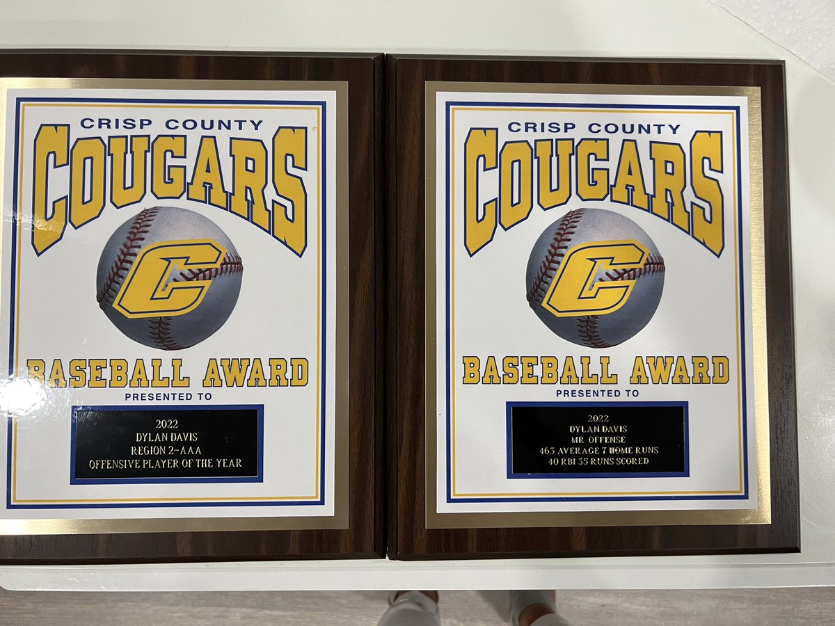 Region 2-AAA offensive player of the year. God is good 🙏🏼 #junioryear