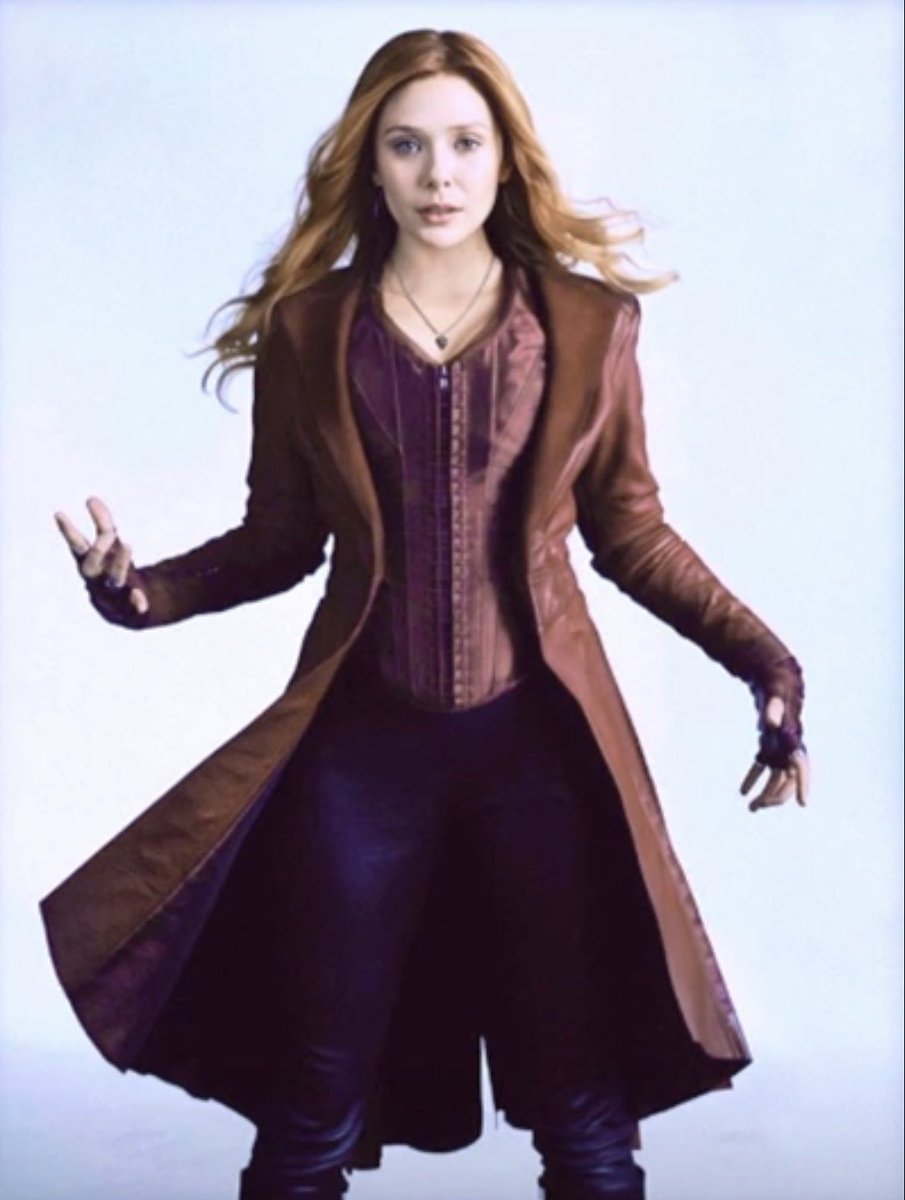 WANDATHlNKER's tweet photo. promotional photos of elizabeth olsen as wanda maximoff for avengers: endgame https://t.co/l8ZI2ATqpN