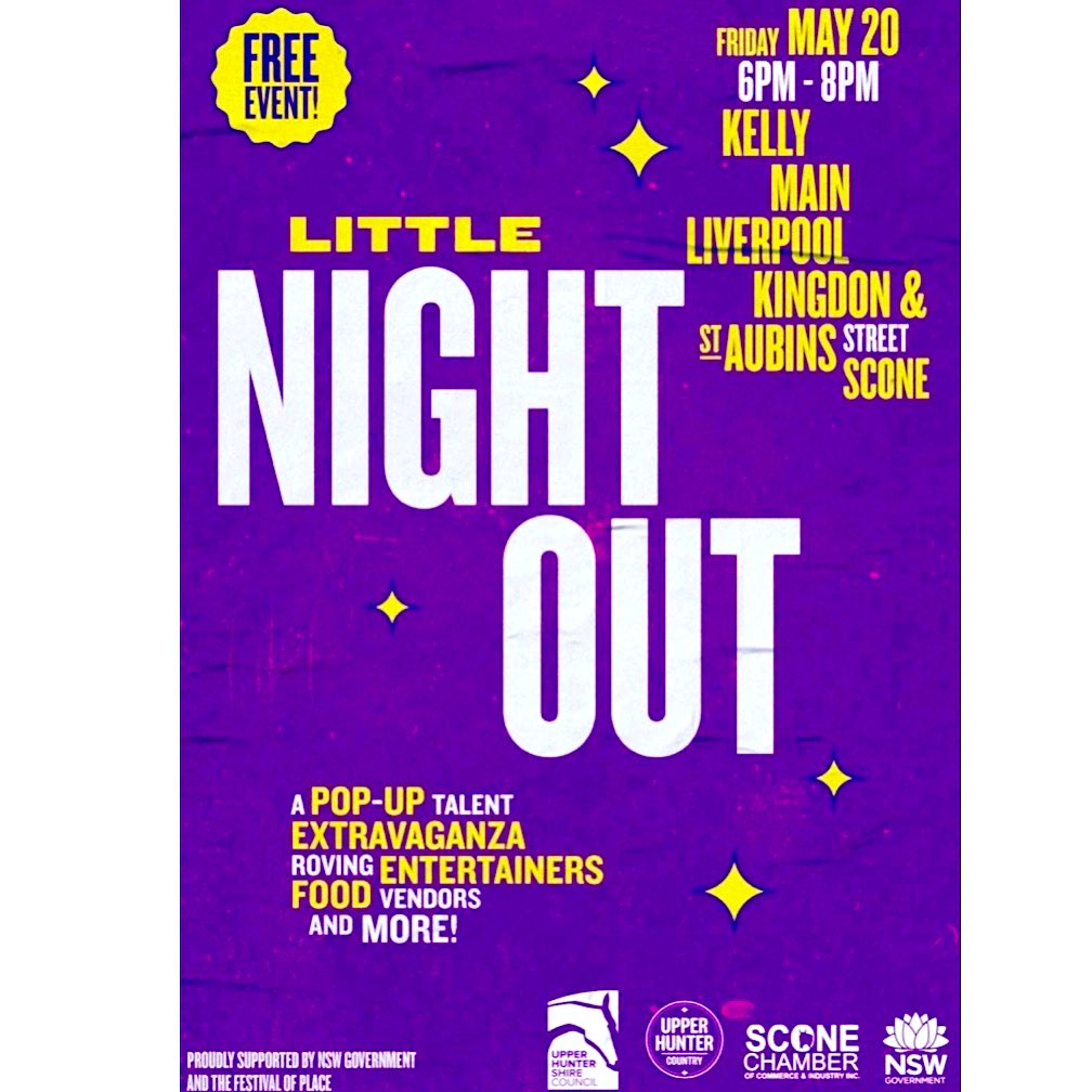 Tomorrow Night - event in Scone