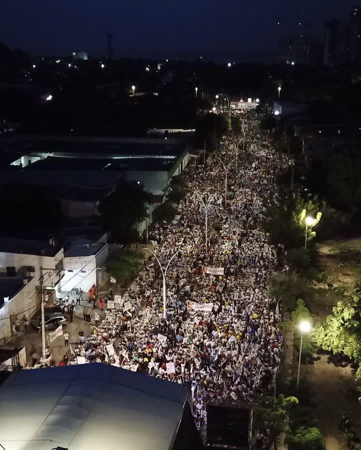 jarizabaletaf's tweet photo. Miren cómo Santa Marta espera a Fico en este momento, decenas de miles se oponen a la llegada del socialismo a Colombia. 

Vamos por la victoria ✌🏻 https://t.co/wtnEZFDVzh