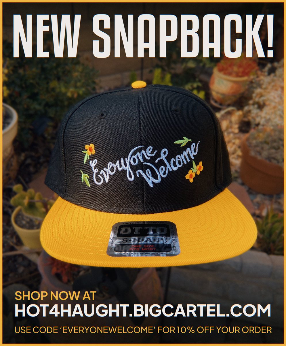 Hot4Haught's tweet photo. 🍃🌼Everyone Welcome🌼🍃

NEW SnapBack available now in my shop! Ships worldwide!

RT for a chance to win one for free! 🥰

🔗 https://t.co/Sek5gie5Y1

#WynonnaEarp #BringWynonnaHome https://t.co/tGXFpkm3Rm