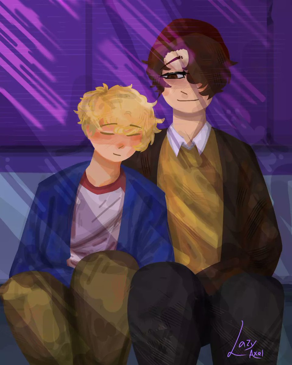 LazyAxel1's tweet photo. " Wasting Your Time " by shutupanakin 
On AO3 :]

Hmhhmhmhhm i repost- sorry not sorry 

Tags: #crimeboysfanart #Crimeboys #wilbursoot #TOMMYINNIT https://t.co/moNZtPkQGS