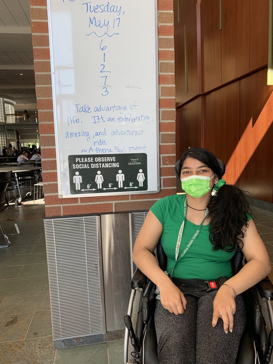 An author and her inspiring poetic words! GHS students are amazing! #ghscommunity