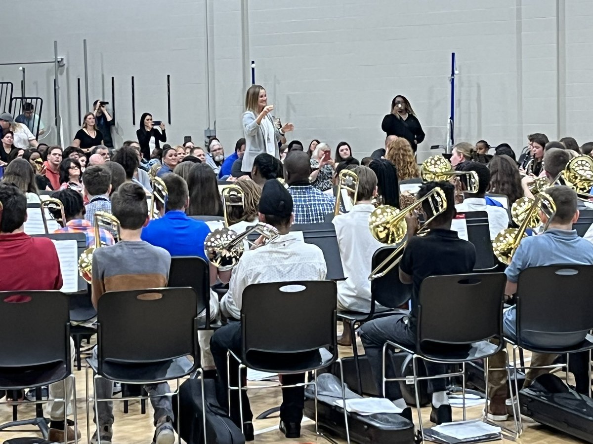 AISEast's tweet photo. When your principal conducts the band!!! #AISEast #shaysquad #avonisallin https://t.co/c2TMKpZE9V
