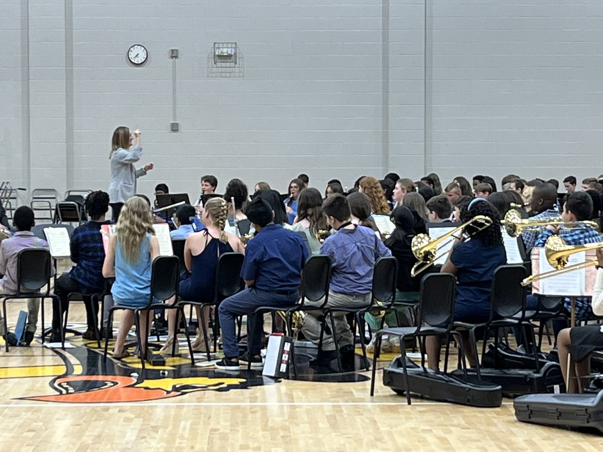 AISEast's tweet photo. When your principal conducts the band!!! #AISEast #shaysquad #avonisallin https://t.co/c2TMKpZE9V
