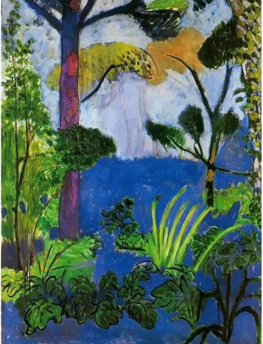 jcbo42's tweet photo. From Modern Arts 20th Century 
Henri Matisse
Acanthus Moroccan Landscape
1912. https://t.co/qewvSuYEsK