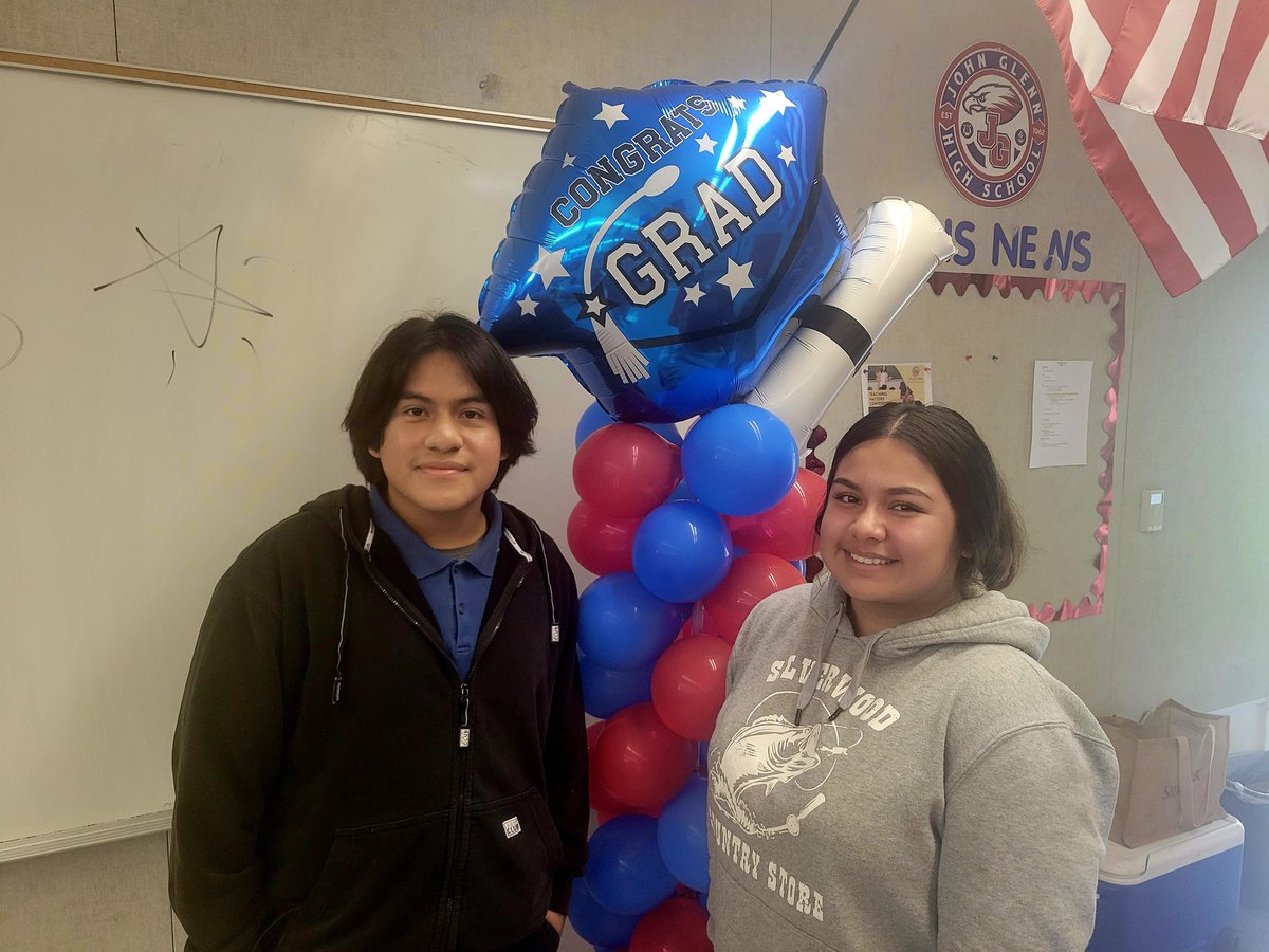 jghsace1's tweet photo. I am very excited to announce the first two recipients of our ACE Scholarship. Jeremy and Isabel has received $500 each. Congratulations!!!
@NLMUSDPathways @nlmusd @JenniferP_IED https://t.co/qlexRfbVDQ