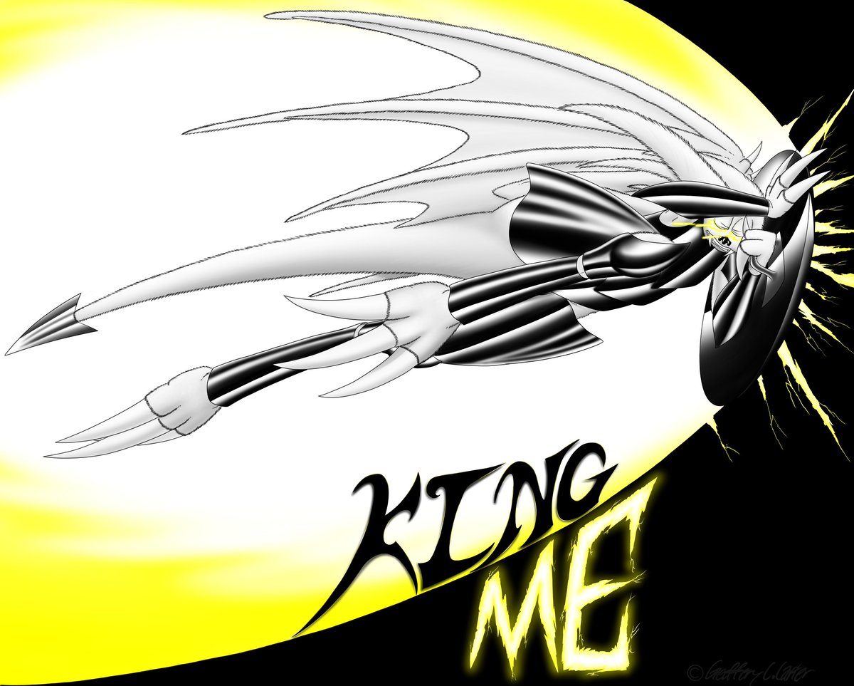 GeofferyCCarter's tweet photo. "King me" - made digital. #art https://t.co/AUenMxThyD