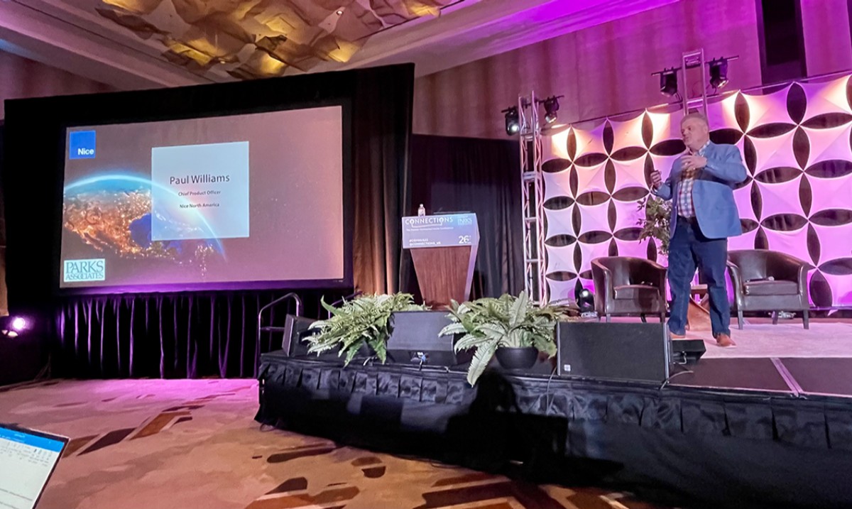 "What if we made this thing of arming and disarming the home a thing of the past?" says our Chief Product Officer, Paul Williams, who is excited about converging technology to have smart homes "just know what to do" rather than putting the burden on the consumer. #CONNUS22.