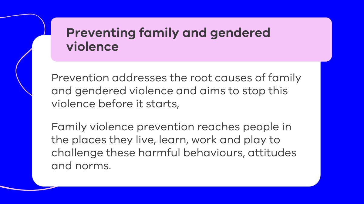 WomenVictoria's tweet photo. Domestic Violence Prevention Month is a time to consider the role we all play in stopping family and gender-based violence before it starts in Victorian communities – but what does prevention look like in action?  

#DomesticViolence #DVPM #DVPM2022 https://t.co/sY020wdkYx